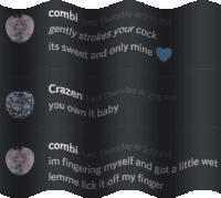 a screenshot of a discord conversation between two people .