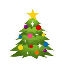christmas tree joypixels tree merry christmas happy holiday