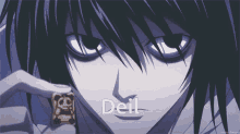 Deil Death Note GIF - Deil Death Note L Death Note GIFs
