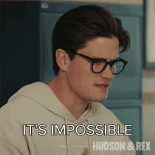 Its Impossible Jesse Mills GIF - Its Impossible Jesse Mills Hudson And Rex GIFs