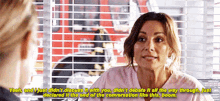 Station19 Carina Deluca GIF - Station19 Carina Deluca Yeah I Just Didnt Discuss It With You GIFs