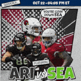 Seattle Seahawks Vs. Arizona Cardinals Pre Game GIF - Nfl National Football League Football League GIFs