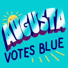 Vote Blue Im Voting Blue GIF