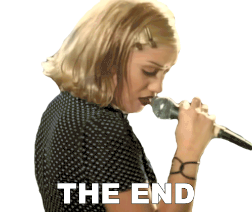 The End Gwen Stefani Sticker - The End Gwen Stefani No Doubt Stickers