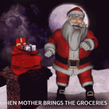 Santa Mother GIF