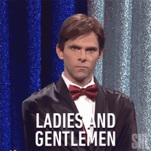 Ladies And Gentlemen Mikey Day GIF - Ladies And Gentlemen Mikey Day Saturday Night Live GIFs
