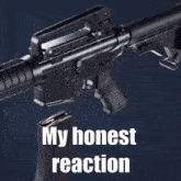 Honest Reaction Gun GIF - Honest Reaction Gun Side Eye GIFs