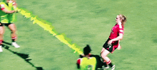 a soccer player with the number 17 on the back of his shirt