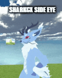 Sharkcx Side Eye GIF - Sharkcx Side Eye Vrchat GIFs