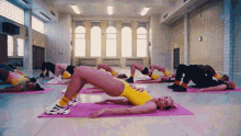 dua lipa workout physical hip thrust music video