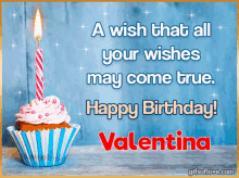valentina happy birthday birthday wish birthday cake