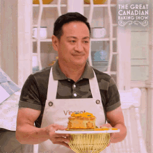 Heres The Food Vincent GIF - Heres The Food Vincent The Great Canadian Baking Show GIFs