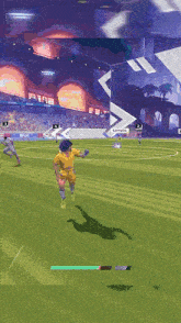 a soccer game is being played in a stadium with emirates written on the fence