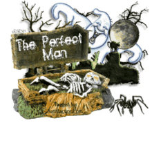 perfect man grave skeleton no man is perfect spooky