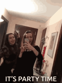 Marina And Meri Party Time GIF - Marina And Meri Party Time Selfie GIFs