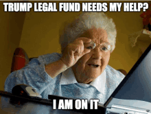 Demorcacyrising Trump Legal Fund GIF - Demorcacyrising Trump Legal Fund Trump GIFs
