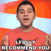 I Fully Recommend You Shane Luis GIF - I Fully Recommend You Shane Luis Rerez GIFs