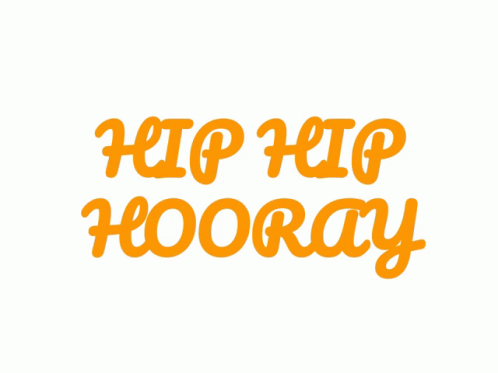 Hip Hip Hooray Sticker - Hip Hip Hooray - Discover & Share GIFs