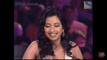 Shreya Ghoshal Judge GIF - Shreya Ghoshal Judge Laughing GIFs