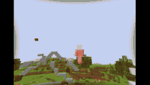 a person in a pink shirt is standing in a video game