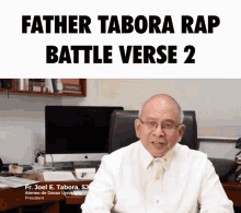 Ateneo Ateneo Rap Battle GIF - Ateneo Ateneo Rap Battle Father Tabora GIFs