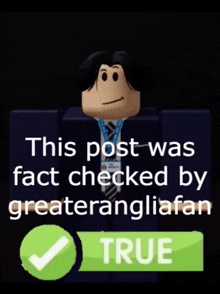 a poster that says this post was fact checked by greaterangliafa