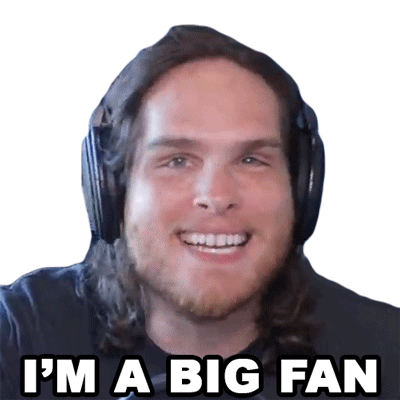 Im A Big Fan Sam Johnson Sticker - Im A Big Fan Sam Johnson Huge Fan Stickers