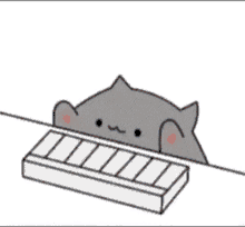Cat Cute GIF - Cat Cute Piano GIFs