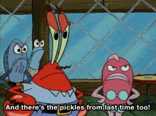 Spongebob Pickles GIF - Spongebob Pickles Theres The Pickles From Last Time GIFs