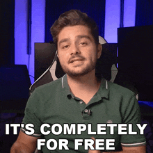 It'S Completely For Free Ignace Aleya GIF