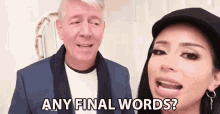 Any Final Words Well GIF - Any Final Words Well Go On GIFs