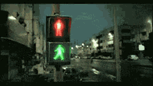traffic light fight animated
