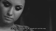 Sad Demi Lovato GIF