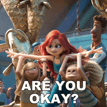 Are You Okay Chelsea GIF - Are You Okay Chelsea Ruby Gillman Teenage Kraken GIFs