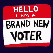 New Voter First Time Voter GIF - New Voter First Time Voter Brand New Voter GIFs
