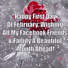 Welcome To February Snowing GIF - Welcome To February Snowing Winter GIFs