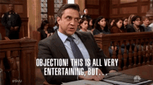Objection This Is All Very Entertaining But Objection GIF - Objection This Is All Very Entertaining But Objection Complaining GIFs
