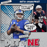 New England Patriots Vs. Detroit Lions Pre Game GIF - Nfl National Football League Football League GIFs