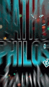 a blue and black graphic with the word halo