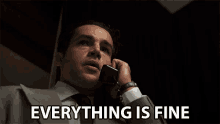 Everything Is Fine Its Fine GIF - Everything Is Fine Its Fine Denial GIFs