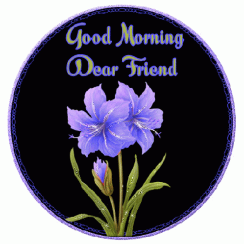 good morning dear friend images