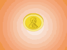 Spinning Coin Coin Toss GIF