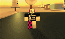 a person wearing a shirt that says dab on them haters