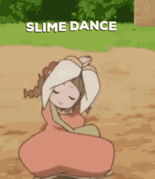 Nina Slime Dance GIF - Nina Slime Dance Cautious Hero GIFs