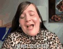 Im Just So Excited Aidy Bryant GIF - Im Just So Excited Aidy Bryant Saturday Night Live GIFs