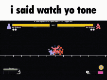 Yomi Hustle I Said Watch Yo Tone GIF - Yomi Hustle I Said Watch Yo Tone Watch Your Tone GIFs