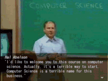 Computer Science Lecture GIF - Computer Science Lecture Hal Abelson GIFs