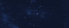 a robot with blue lights on its eyes is in space