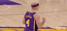 Alex Caruso Lakers GIF - Alex Caruso Lakers Bald Eagle GIFs