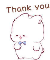 Thank You Sticker - Thank You Bow Stickers